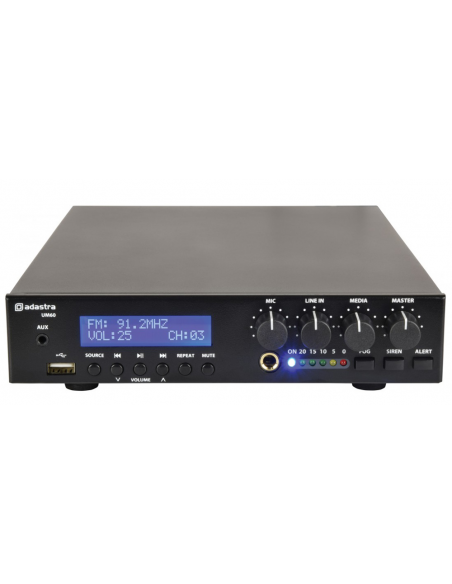 ADASTRA UM60 Amplificador Línea 100V - 5