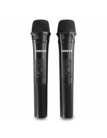 Vonyx VSA500 Sistema Portátil 12" 2HH UHF - 4