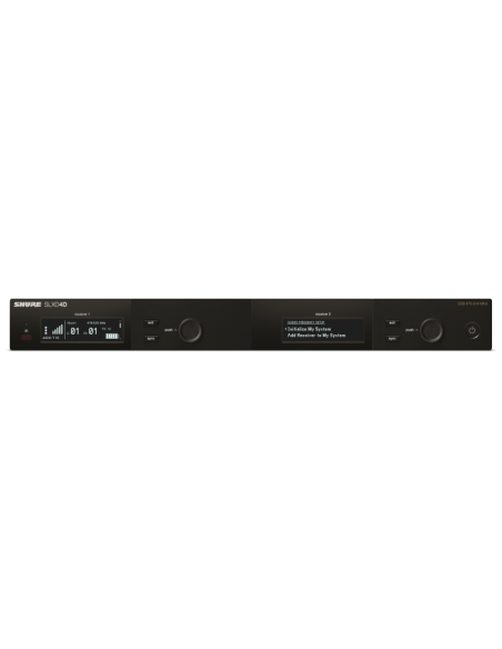 SLXD2/SM58 K59 Sistema Inalámbrico de mano SM58 Dual y receptor Dual. 606-650MHz - 4