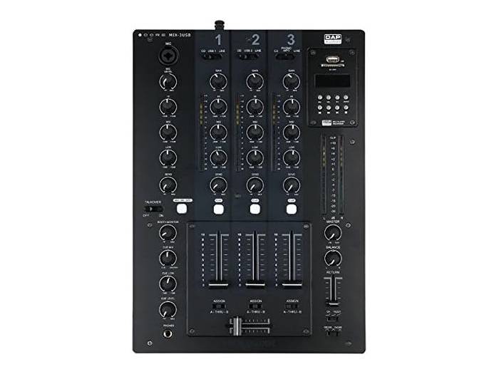 DAP Audio CORE MIX-3 USB Mezclador DJ con Interfaz USB - 2