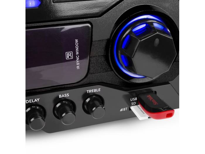 FENTON AV460 Amplificador con reproductor Multimedia