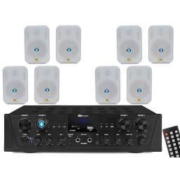 HILO MUSICAL 4 ZONAS Basic 8 - 8 altavoces 5" Color Blanco
