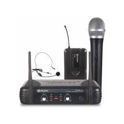 Skytec STWM722C micro UHF 2 canales combi div.