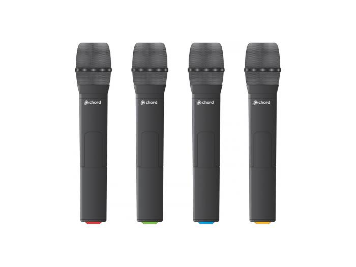 CHORD NU4-H Microfono Inalambrico de Mano 4 Canales 171843 - 5
