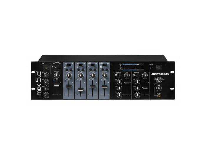 JB SYSTEMS MIX-5.2 MEZCLADORA 2 ZONAS - 3