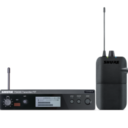 SHURE P3TER L19 Sistema PSM300 con Transmisor P3T y Receptor P3R. 630-654 MHz.