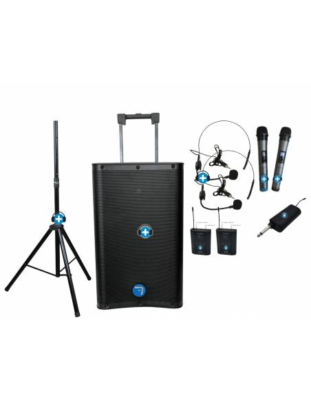 PACK SEVEN SV15EVENT-Presentador 2 - 1000w de Potencia Maxima