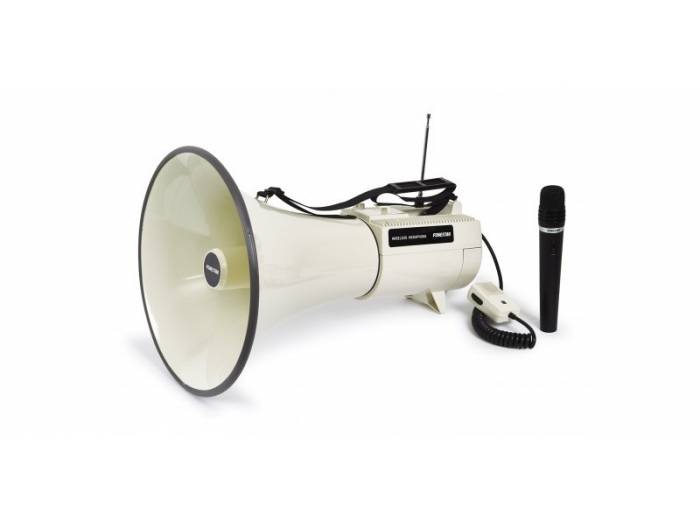 Fonestar MF-455W - Megáfono de alta potencia y micrófono inalámbrico de mano - 2