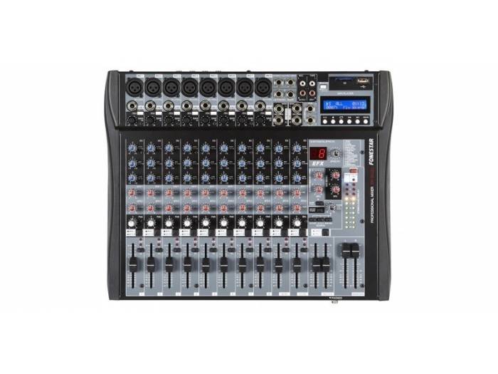 Fonestar SM-3512U Mesa de 12 canales y 2 salidas - 4