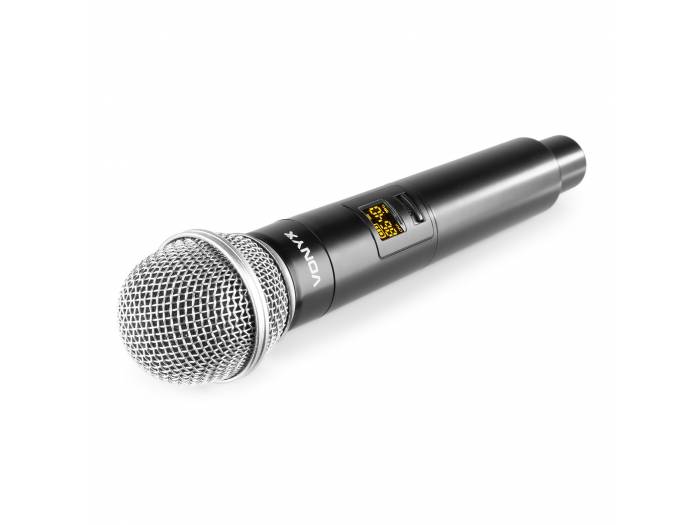 Vonyx WM552 Micrófono inalámbrico UHF dual Plug-and-Play  179211 - 20