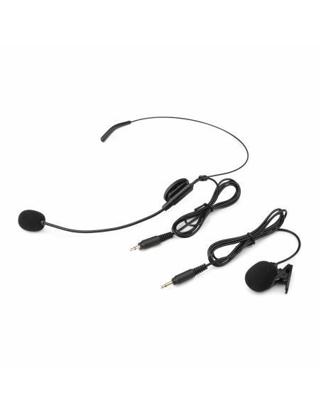 Vonyx WM55B Micrófono de petaca inalámbrico UHF plug-and-play  179202 - 8