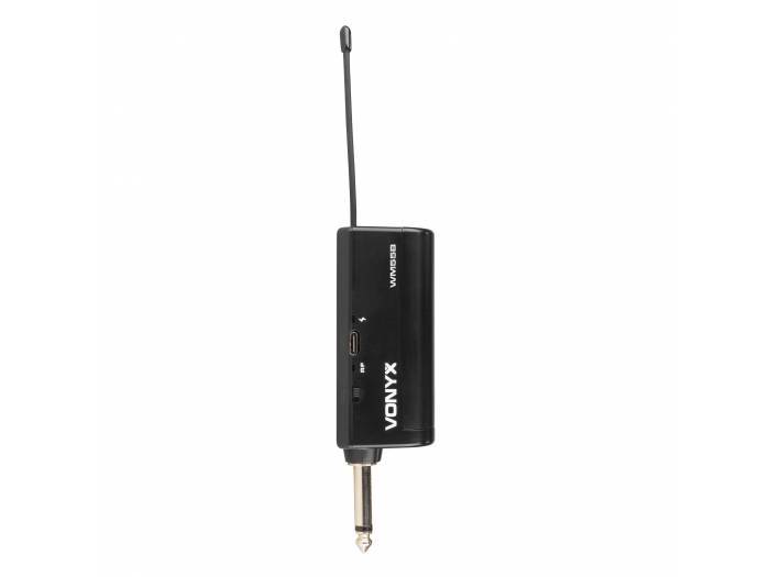 Vonyx WM55B Micrófono de petaca inalámbrico UHF plug-and-play  179202 - 11