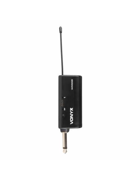 Vonyx WM55B Micrófono de petaca inalámbrico UHF plug-and-play  179202 - 11