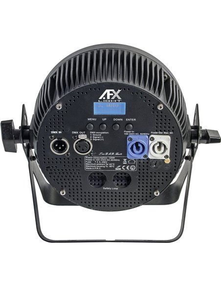 AFX AFX - PRO LED PROJECTOR ALUMINIUM HOUSING 12 x 12W RGBWA-UV PROPAR12-HEX