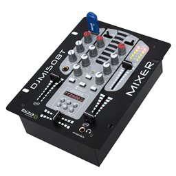 IBIS 5-CH DJ MIXER WITH DIGITAL USB + BLUETOOTH DJM150USB-BT
