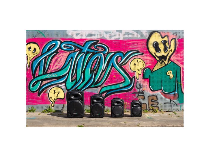 IBIS 10'' PORTABLE KARAOKE SET +VHF MIC/WIRED MIC/USB-SD REC/VOX, BLUETOOTH PORT10VHF- PORT10VHF-BT