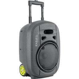 IBIS 8'' PORTABLE PA SYSTEM/2 VHF MIC/USB-MP3/VOX, BLUETOOTH PORT8VHF-MKII-TWS