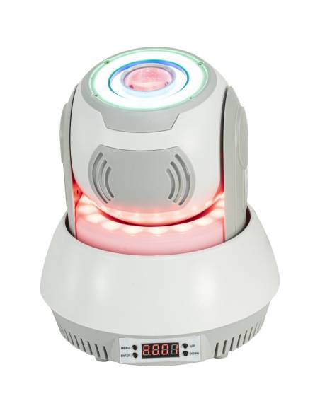Ibiza Light STAR-SPOT-WH Mini Móvil Cabeza Spot 30W RGBW Blanca - 2