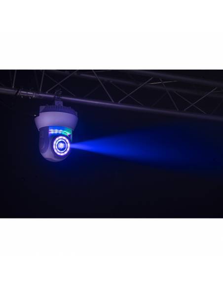 Ibiza Light STAR-SPOT-WH Mini Móvil Cabeza Spot 30W RGBW Blanca - 7