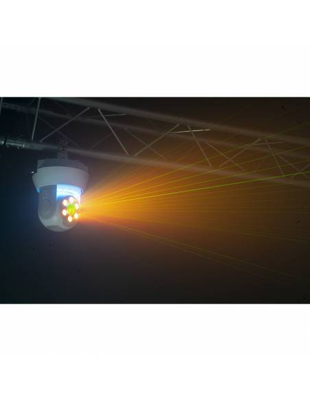 Ibiza Light STAR-LASER-BL Mini Cabeza Móvil con Láser Negra - 3