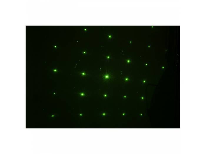 Ibiza Light STAR-LASER-BL Mini Cabeza Móvil con Láser Negra - 6