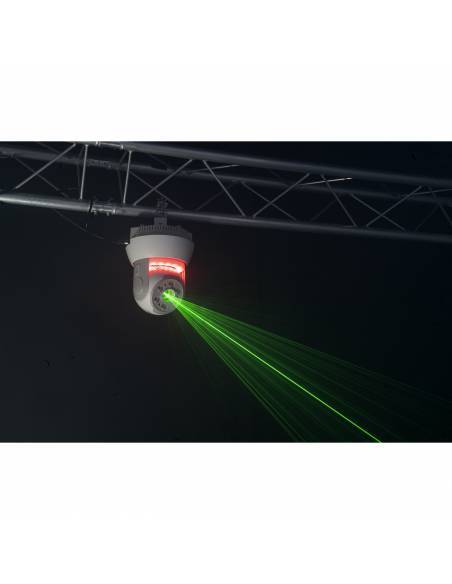 Ibiza Light STAR-LASER-BL Mini Cabeza Móvil con Láser Negra - 10