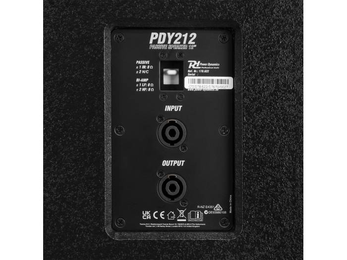 Power Dynamics PDY212 Altavoces Pasivos 12” 700W  178622 - 6