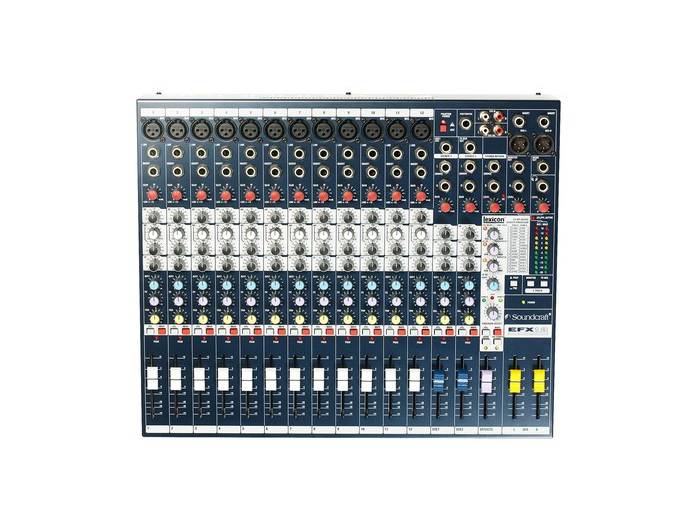 Soundcraft EFX 12 - Mesa de Mezclas 12 Canales - 32 Efectos Lexicon integrados - 1