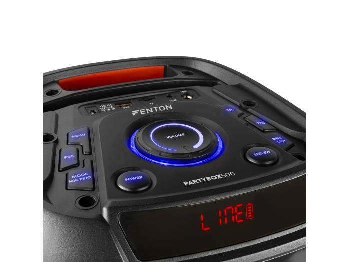 Fenton BoomBox500 Altavoz Party con LED  178374 - 9