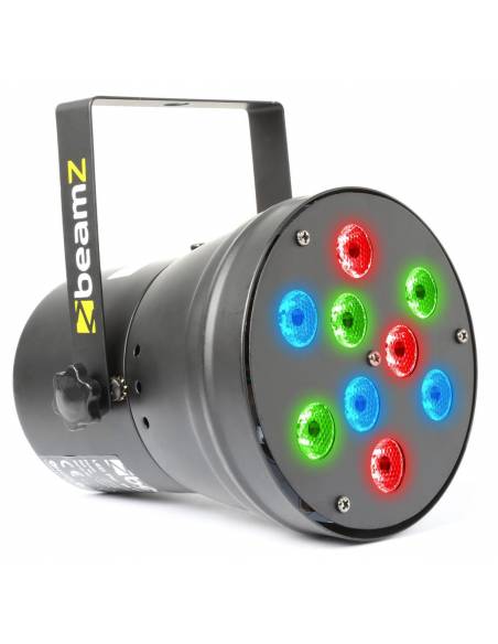 Beamz Foco Par 36 Spot 9x 1W RGB - 1