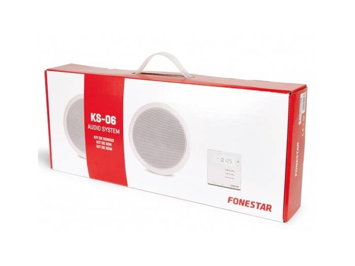 Fonestar KS-06 - Kit de sonido de altavoces de hilo musical - 2