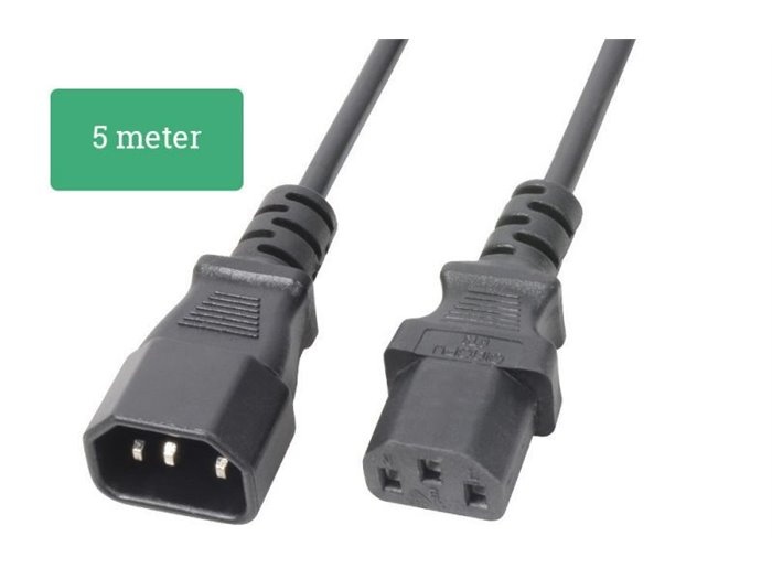 PD-Connex CX18-5 IEC cable de extension Macho - Hembra 5,0 metros