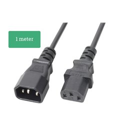PD-Connex CX18-1 IEC cable de extension Macho - Hembra 1,0 metro 2