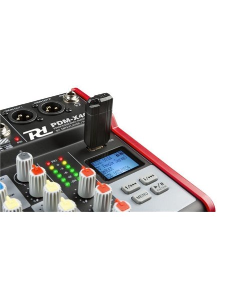 Power Dynamics PDM-X401 Mezclador Musical de estudio 4-Ch