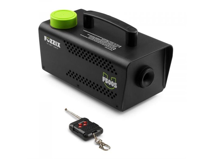 Fuzzix F500S Máquina de humo para fiestas 500 w con mando a distancia inalámbrico