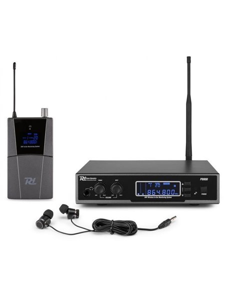 Power Dynamics PD800 Sistema de monitor In Ear UHF