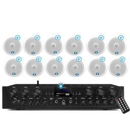 DALLAS 12X8 - HILO MUSICAL EN CASA  6 zonas - 12 altavoces tec