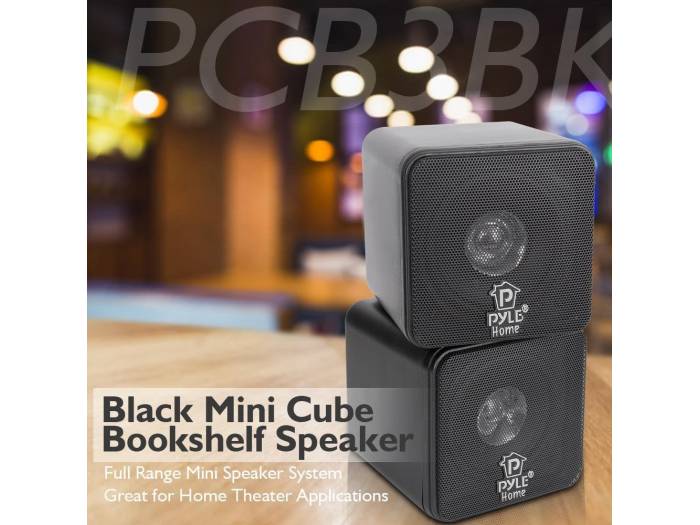 Pyle PCB4BK - Altavoz satélite de 100W, Negro - 5