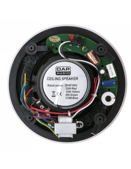 DAP Audio DCS-5230 Altavoz para techo de diseño de 2 vías de 5" y 30 W - 3