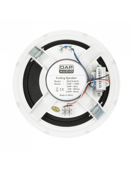 DAP Audio EDCS-8210 White Altavoz Techo 8 Pulgadas - 2