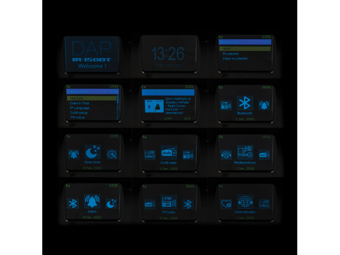 DAP Audio PA-5500TU Radio por Internet 1U con amplificador de 480 W - 4