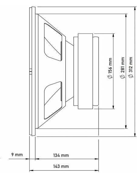 Seven Soundvector SVG12SUB/8 Subwoofer 12 Pulgadas Altavoz Profesional de Grave Sub-Grave 8 Ohm 400W AES 800W Peak - 6