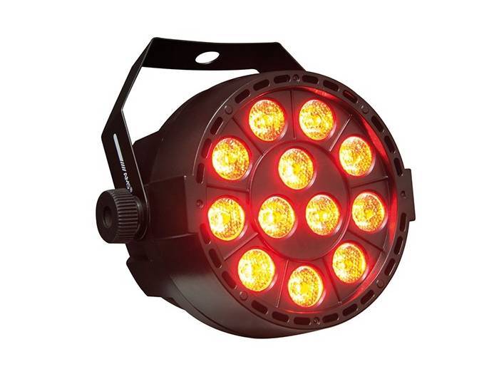 AMS FOCO PAR 36 BU -12 Leds de 3w RGB - 1