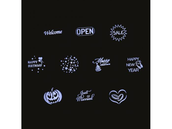 LP10 Proyector LED Logo/Gobo - 5