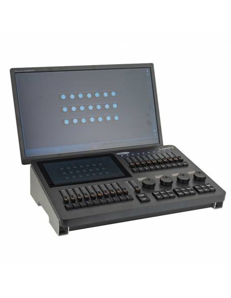 LAMPY 20 1U Consola DMX con 20 faders y 1 Universo - 7