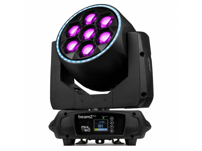 beamZ Pro MHL760 Cabeza móvil LED con Zoom 7x 60W - 2