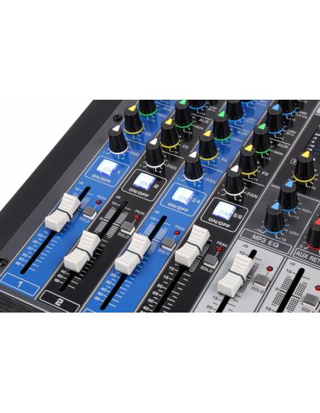 Power Dynamics PDM-S804 Mezclador analogico 8 canales Profesional - 4