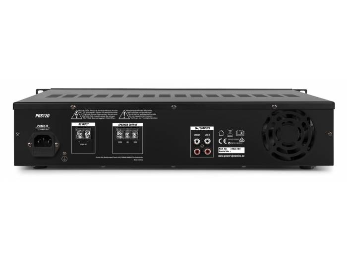 Power Dynamics PRS120 Amplificador Booster de linea 100V / 120W - 4