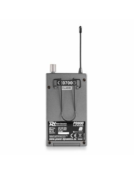 Power Dynamics PD800 Sistema de monitor In Ear UHF - 10