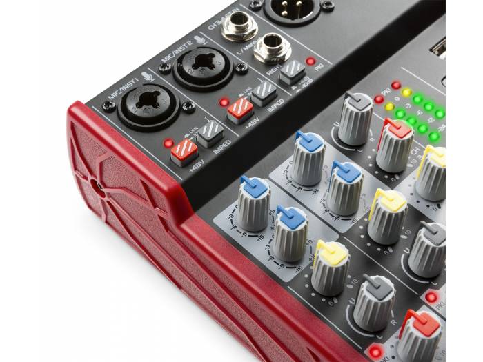 Power Dynamics PDM-X401 Mezclador Musical de estudio 4-Ch - 5